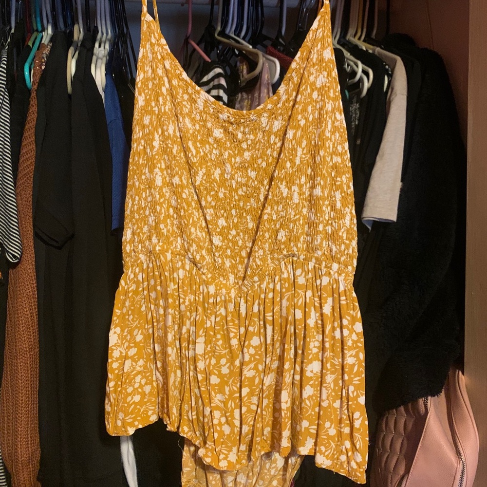 Backless Spaghetti strap blouse